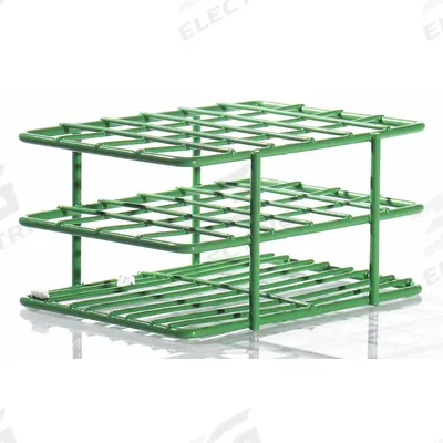 SP SCIENCEWARE Tube Rack: 3 5/8 in Overall Wd, 2 1/2 in Overall Ht, 5 in Overall Lg, Steel - Lab Storage Racks