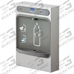 ELKAY Bottle Filler: On-Wall, Non-Refrigerated, Stainless Steel, Gray, 25 1/2 in Overall Ht (MPN EZWSSM). Key specifications — Housing Material: Stainless Steel; Brand: ELKAY; Chilling Capacity: Non-Refrigerated.