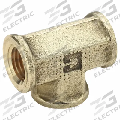 PARKER Metal Pipe Tee: Tee, 1/2 in x 1/2 in x 1/2 in, 1,000 psi, 2 1/8 in Lg - Threaded High-Pressure Pipe Fittings