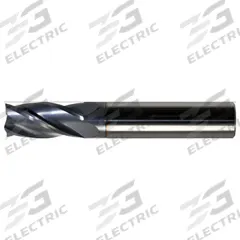 CLEVELAND Square End Mill: Carbide, AlTiN Coated, 4 Flute, 6.5 mm Mill Dia, 19 mm LOC, 63 mm OAL (MPN C98251)