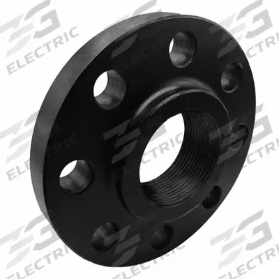 APPROVED VENDOR Metal Pipe Flange: 2 1/2 in, NPT Threaded, Steel, Raised Flange - Threaded Steel & Iron Pipe Flanges