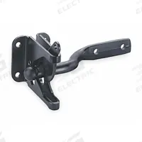 APPROVED VENDOR Self-Latching Gate Latch: Self-Latching Gate Latch, Gravity, 3/8 in Bolt Head Dia (MPN 1RBY4). Key specifications — Brand: APPROVED VENDOR; Color: Black; Finish: Coated; Latch Type: Gravity; Hardware Included: Yes; Material: Steel; Product Type: Self-Latching Gate Latch.