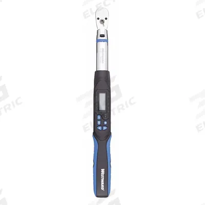 WESTWARD Electronic Torque and Angle Wrench: 5 ft-lb to 99.5 ft-lb/6.8 N-m to 135 N-m - Flex-Head, Electronic Torque & Angle Wrenches