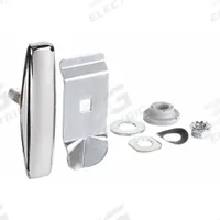 HOFFMAN Latch Kit: To Replace Handle and Latching Rod to Enclosures, Steel (MPN AL7A). Key specifications — Finish: Plated; Brand: HOFFMAN; Accessory Type: Latch Kit; Application: To Replace Handle and Latching Rod to Enclosures; Features: T-Handle Latch and Keyed Cylinder Lock Can be Installed Simply By Removing the Standard Slotted Latch and Inserting the Kit; Material: Steel.