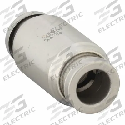 SMC Push-Fit Union Fitting: 6 mm OD x 6 mm OD Size, Push-to-Connect x Push-to-Connect - Stainless Steel Tube Fittings
