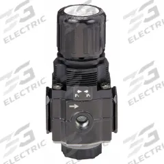 SPEEDAIRE Compressed Air Regulator: Aluminum, 3/8 in NPT, 140 cfm, 5 psi to 150 psi, Nonrising (MPN 4ZM17). Key specifications — attr111664: No; attr111400: Compact; attr111627: SPEEDAIRE.
