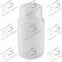 GLOBE SCIENTIFIC Dispensing Bottle: HDPE, 125 mL, 4.22 fl oz, Closure Included, Colorless, 38 mm (MPN 7510125BKS). Key specifications — Brand: GLOBE SCIENTIFIC; Graduated: No; Body Color: Colorless.