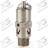 CONRADER Safety Valve: Hard Seat, 1/4 in (M)NPT Inlet (In.), 300 psi Preset Setting (PSI) (MPN SRH250-SS-300). Key specifications — attr291993: Hard Seat; attr291998: Stainless Steel; attr292007: Stainless Steel; attr292009: Stainless Steel; attr294753: CONRADER.