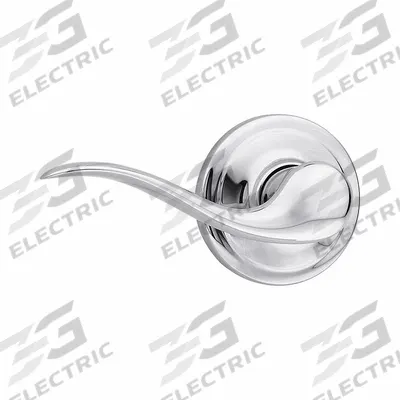 KWIKSET Door Lever Lockset: Passage Lever Locksets/Storeroom Lever Locksets, Chrome