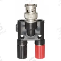 APPROVED VENDOR BNC Adapter: Double Banana Jack, Straight Plug Adapter, Stackable, Copper x Copper (MPN 5TXE2). Key specifications — Brand: APPROVED VENDOR; Stackability: Stackable.