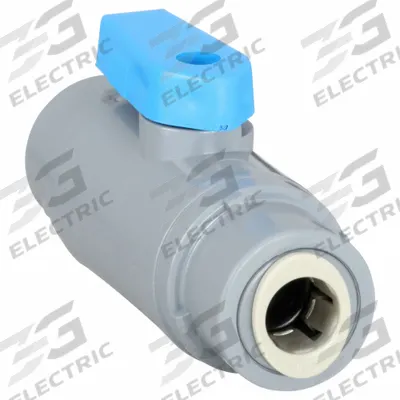 APPROVED VENDOR Manual Two-Way Ball Valve: 3/8 in, PVC, Straight, Push x Push - PVC Ball Valves