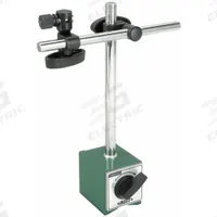 INSIZE Magnetic-Base Indicator Holder: Magnetic-Base Indicator Holder, Rigid Arm, Magnetic Base (MPN 6200-60). Key specifications — attr1184043: INSIZE; attr1200946: Magnetic-Base Indicator Holder; attr1184013: 6200-60; attr1184029: 3/8 in; attr1184031: On/Off Knob; attr1184022: Magnetic; attr1184027: 2.362 in L x 1.969 in W x 2-1/5 in H; attr1184030: M8 x 1.25.
