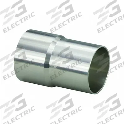 VIEGA PROPRESS Crimp Adapter Fitting: 4 in CTS x 4 in CTS Size, Straight, FTG x FTG - Potable Water Stainless Steel Press Tube Fittings