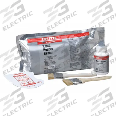 LOCTITE Repair Kit: PC 7393, Rubber Repair, 400 mL Container Size, Bag, Brown/Opaque White - Rubber Repair Putties