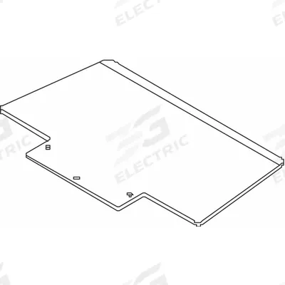 WESCO Hand Truck Nose Plate: 350 lb Load Capacity, 18 1/2 in W x 9 1/2 in D - Hand Truck Nose Plates & Brackets