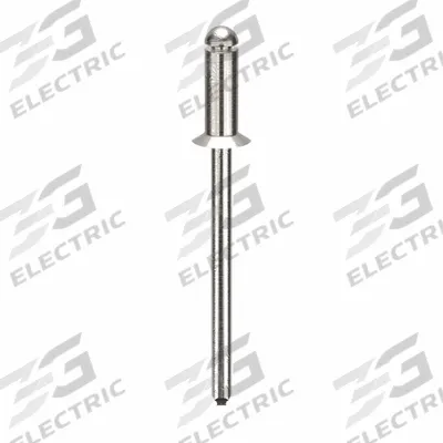 POP AVDEL Blind Rivet,1 27/67" L,0.122" dia,PK500: Inch, 1 13/32 in Overall Lg, 5/16 in Body Lg - Flush-Mount Blind Rivets
