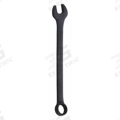 WESTWARD Combination Wrench: Alloy Steel, Black Oxide, 21 mm Head Size, 10 5/8 in Overall Lg - Metric 12-Point Combination Wrenches