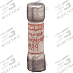 Semiconductor Fuse: A60Q Series, Fast-Acting, 30 A, 600 V AC, 600 V DC DC Volt Rating (MPN A60Q30-2). Key specifications — Series: A60Q; Brand: MERSEN; Voltage Type: AC/DC.