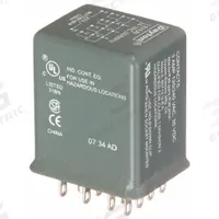 DAYTON Hermetically Sealed Relay: Socket Mounted, 3 A Current Rating, 24V AC, 4PDT, G Socket (MPN 1EHU6). Key specifications — Brand: DAYTON; Base Type: Square; Mounting Style: Plug-In; Manufacturer Part Number: 1EHU6; Series: G Series.