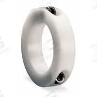DAYTON Shaft Collar: 2-Piece, Inch, Round, Clamp-On, 1 3/8 in Bore Dia, 2 1/4 in Collar Outside Dia (MPN 1F606). Key specifications — Brand: DAYTON.