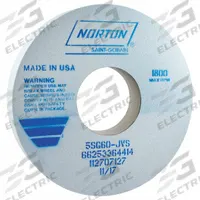 NORTON Straight Grinding Wheel: Type 1, 14" x 2" x 5", 5SG60-JVS (MPN 66253364414). Key specifications — Wheel Hardness: J; Brand: NORTON.