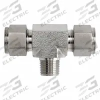 BRENNAN INDUSTRIES Single Ferrule Instrumentation Fittings: Compression x Compression x MNPT (MPN NS2601-06-06-04-SS). Key specifications — Series: NS2601; Compatible Fitting Brands: Parker CPI; Brand: BRENNAN INDUSTRIES.