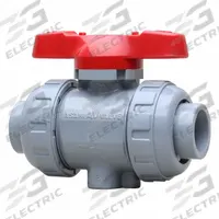 ASAHI Manual Two-Way Ball Valve: 2 1/2 in, CPVC, Straight, 150 psi Max. Pressure (CWP), One-Piece (MPN 1614025). Key specifications — Brand: ASAHI; Handle: Tee.