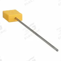 DAYTON Thermocouple Probe: -325°F to 2,280°F /-200°C to 1,250°C, Type K, Rounded Tip, 6 in Probe Lg (MPN 36GL15). Key specifications — attr1275752: 20 AWG; attr1275757: 6 in; attr1275763: ±1.1 % Below 293 °C, ±0.4 % Otherwise; attr1275765: 36GL15; attr1275769: DAYTON; attr1434700: Weld.