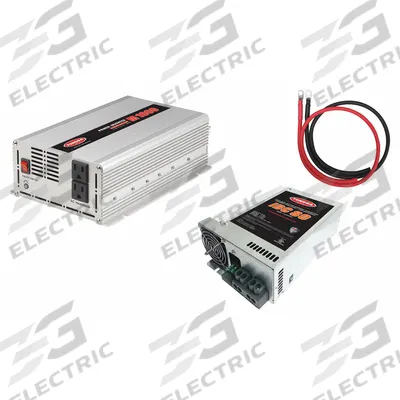 TUNDRA Inverter and Battery Charger: Modified Sine Wave, 2,000 W Peak Output Power - Multi-Unit Inverters with Battery Charger