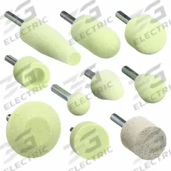 NORTON Vitrified Mounted Point Kit: 1/4 in Shank Dia, Ceramic, 50 Pc (MPN 69083147810). Key specifications — Brand: NORTON.