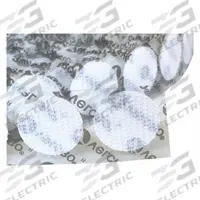 VELCRO BRAND Hook-and-Loop Fastener: Disc, 1/2 in Overall Dia, Hook, White, Adhesive, Acrylic, Nylon (MPN 192268). Key specifications — Brand: VELCRO BRAND; Material: Nylon.