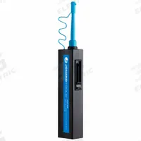 JONARD TOOLS Fiber Connector Cleaner: One-Push, 800 Cleaning Cycles, FC/SC/ST, Rotating Tip, FCC-250. Key specifications — attr424275: FCC-250; attr511296: Aviation; attr511308: ST; attr511318: Flip-Open Cap Makes it Easy to Insert Connectors for Cleaning; attr511327: Fiber Optic Cables; attr511335: Straight; attr511337: Micro Fiber Cleaning Fabric; attr511368: One-Push.