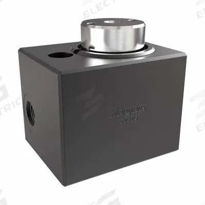 JERGENS Hydraulic Cylinder: Single Acting, 8,850 lbf Nominal Capacity, 1/2 in Stroke Lg - Block Body Hydraulic Cylinders