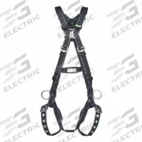 MSA Fall Protection Harness: Hot Work, Confined Spaces/Gen Use/Welding, Vest Harness, Quick-Connect (MPN 10252241). Key specifications — Gender: Unisex; Harness Color: Black; Torso Adjustment: Friction.