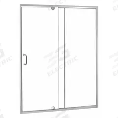 FOREMOST Shower Door and Panel: 42 in Min. Door Wd, 48 in Max. Door Wd, 69 in Overall Ht, Frameless (MPN CVDP4869-CL-SV). Key specifications — Brand: FOREMOST.