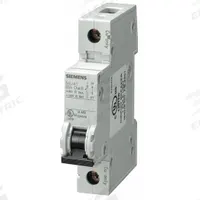 SIEMENS IEC Miniature Circuit Breaker: 32 A Amps, 60V DC, 14kA at 240V AC, Screw Clamp, 5SJ4, AC/DC (MPN 5SJ41326HG40). Key specifications — Brand: SIEMENS; DC Voltage Rating: 60V DC; Max. AIR Rating: 14kA at 240V AC; Terminal Connection: Screw Clamp; AC Voltage Rating: 240V AC.