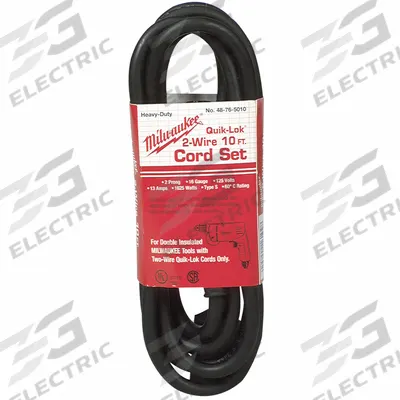 MILWAUKEE Power Tool Cord: For 9092-20 - Tool Cords & Cord Protectors