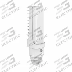 GE LAMPS Compact LED Bulb: Type A, 4-Pin (G24q/GX24q), T13, LED, 4000K, 1,200 lm Light Output (MPN LED9G24Q-H/840). Key specifications — Brand: GE LAMPS; Bulb Designation: LED9G24Q-H/840; Dimmable: No; Color Temperature: 4000K.