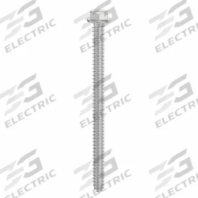 DEWALT Concrete Anchor Screw: 2 3/4 in Overall Lg, 3/16 in Dia, Steel, External Hex - Hex-Head Screw Anchors