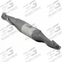 CLEVELAND Ball End Mill: Carbide, TiAlN Coated, Double End, 2 Flute, 7/16" Mill Dia, 7/8" LOC (MPN C80215)