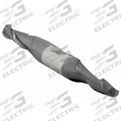 CLEVELAND Ball End Mill: Carbide, TiAlN Coated, Double End, 2 Flute, 7/16" Mill Dia, 7/8" LOC (MPN C80215)