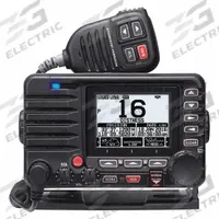 STANDARD HORIZON Vehicle-Mounted Two-Way Radio: VHF, Analog and Digital, DSC, 25 W, 1,065 Channels (MPN GX6000). Key specifications — attr920640: Marine; attr920639: Vehicle-Mounted Two-Way Radio; attr920621: Built-In AIS Receiver; attr920622: IPX8; attr920595: GX6000; attr920607: STANDARD HORIZON; attr920661: Analog and Digital; attr920662: Yes.