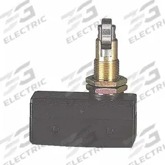 OMRON Snap Action Switch: Plunger Actuator, 1NO/1NC, Solder (MPN Z-15GQ21). Key specifications — AC Contact Rating: 15 A @ 250 V; Electrical Connection: Solder; Series: Z; Brand: OMRON.