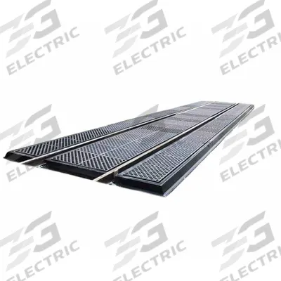 ULTRATECH Railroad Track Pan Full System: Full System, 255 in x 129 5/16 in x 4 1/2 in - Railroad Track Pellet Pans