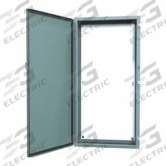 HAMMOND Electrical Enclosure: Steel, 48 in x 24 in x 8 in, NEMA 12/13, w/Panel, Solid Cover, Hinged (MPN 1418Q8). Key specifications — Brand: HAMMOND; Closure Method: Clamps; Knockouts: Not Included.