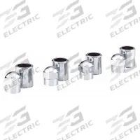 VICTOR Hex Valve Sleeve/Cap: Tire Valve Caps, Grip Seal, Hex, Chrome, Std Bore Compatible Valve Size (MPN 00722-8A). Key specifications — Compatible Valve Size: Standard Bore; Color: Chrome; Product Type: Tire Valve Caps; Shape: Hex; Design: Grip Seal; Compatible Thread Size: 413/418 in; Finish: Chrome; Material: Metal.