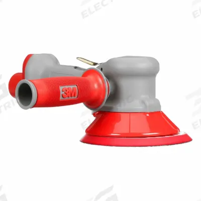 3M Air Random Orbital Sander: 6 in Disc, Hook and Loop/Pressure Sensitive Adhesive - Self-Vacuum Random Orbital Sanders