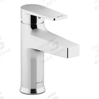 KOHLER Straight Spout Bathroom Faucet: Taut™, Zinc, Polished Chrome Finish, 0.5 gpm Flow Rate, Lever (MPN K-46029-4-CP). Key specifications — Includes: Flexible Supply Lines; Brand: KOHLER; Series: Taut™.