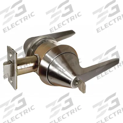 MARKS USA Door Lockset: Storeroom Lever Locksets, Stainless Steel, ADA Compliant
