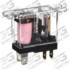 OMRON Flange Mount Relay: Surface (Top Flange) Mounted, 10 A Current Rating, 120V AC, SPST-NO (MPN G2R-1A-T-AC120). Key specifications — Brand: OMRON; Base Type: Square; Mounting Style: Top Flange; Electrical Connection: Quick-Connect; Manufacturer Part Number: G2R-1A-T-AC120; Operating Current: 10 A at 250V AC (Resistive Load); Series: G2R Power Series.